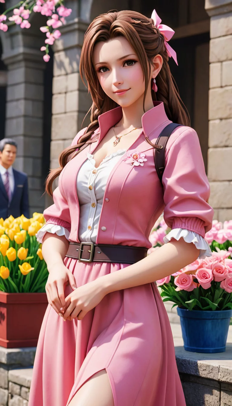 Chat with AI character: Aerith