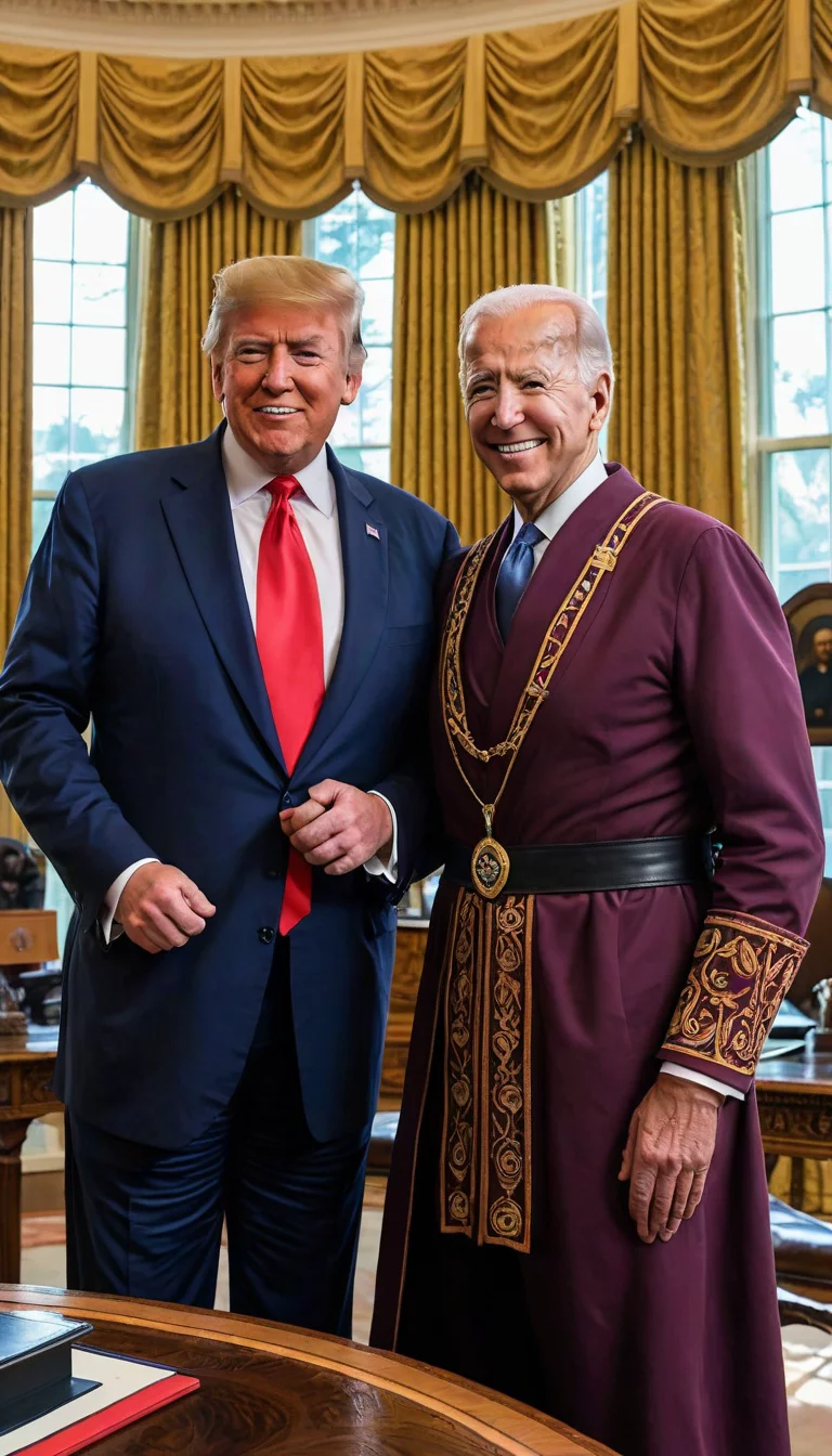 Chat with AI character: Donald Trumps and Joe Biden