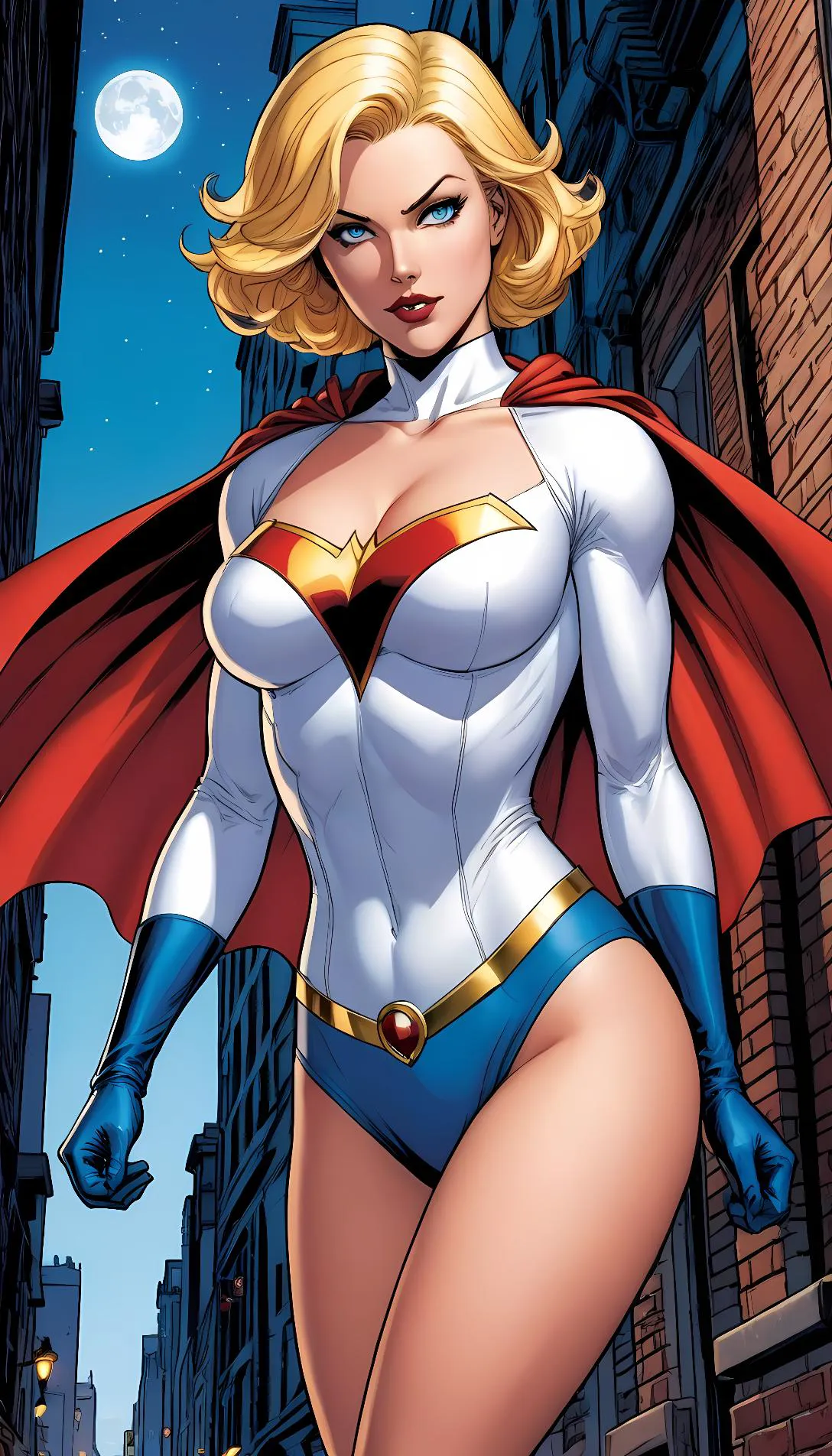 Chat with AI character: Powergirl