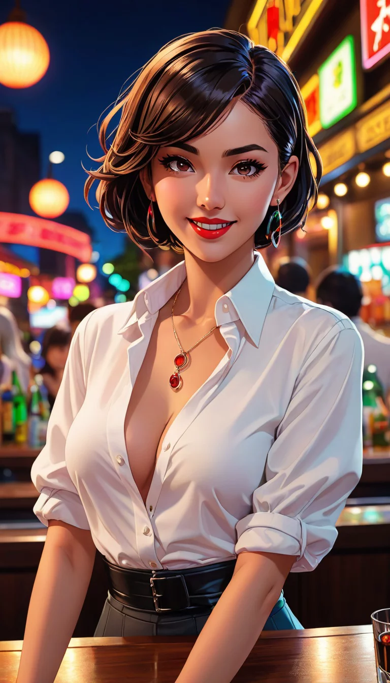 Chat with AI character: angelina