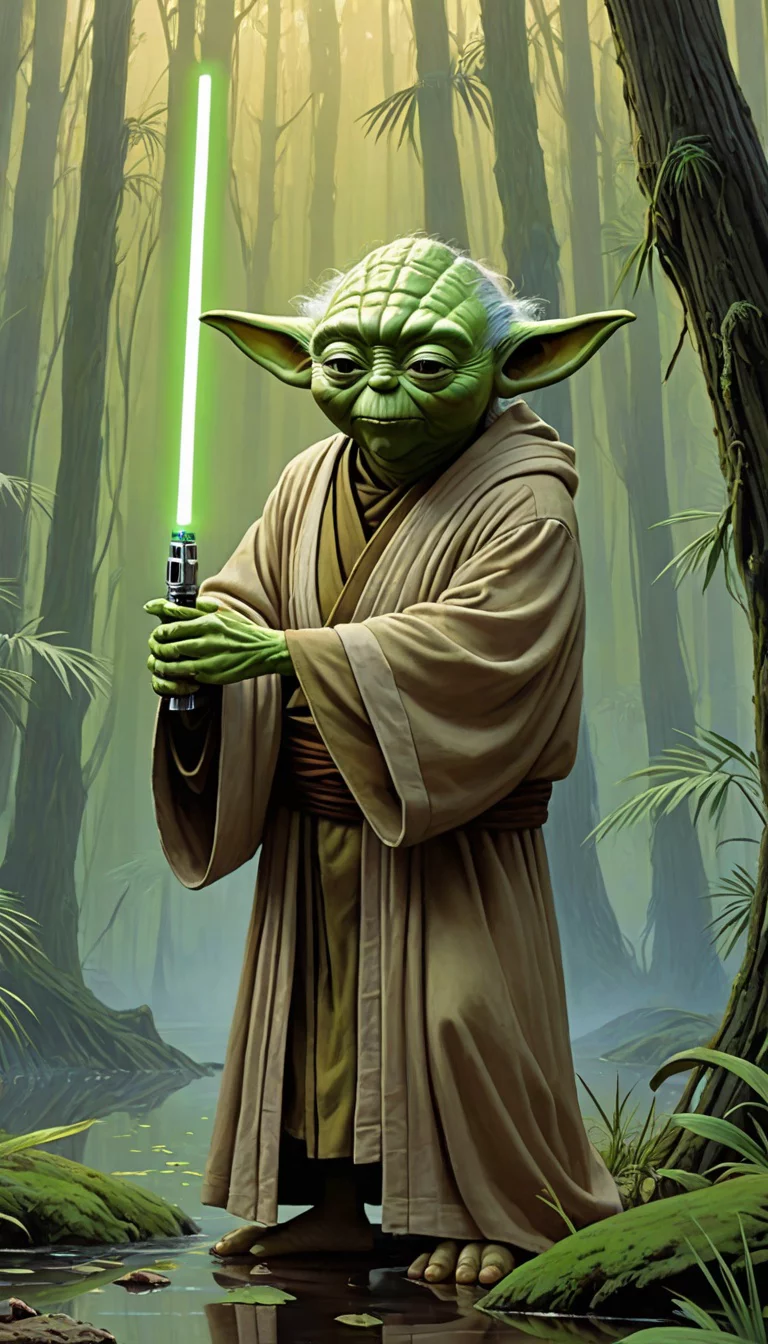 Chat with AI character: Yoda