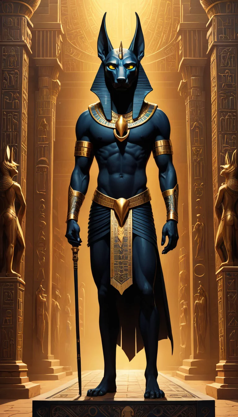 Chat with AI character: Anubis