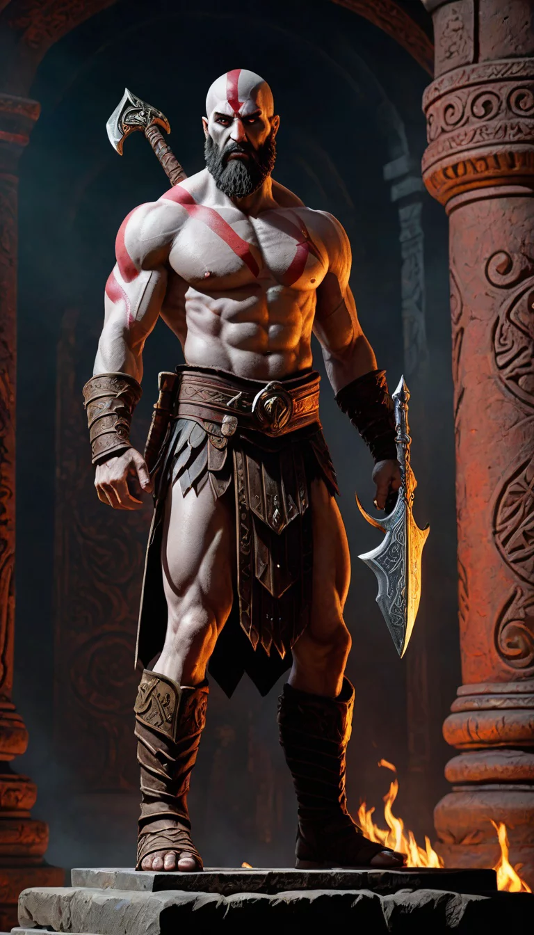 Chat with AI character: Kratos