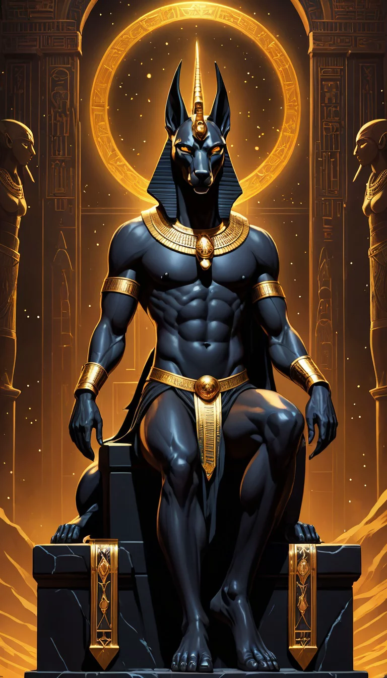 Chat with AI character: Anubis