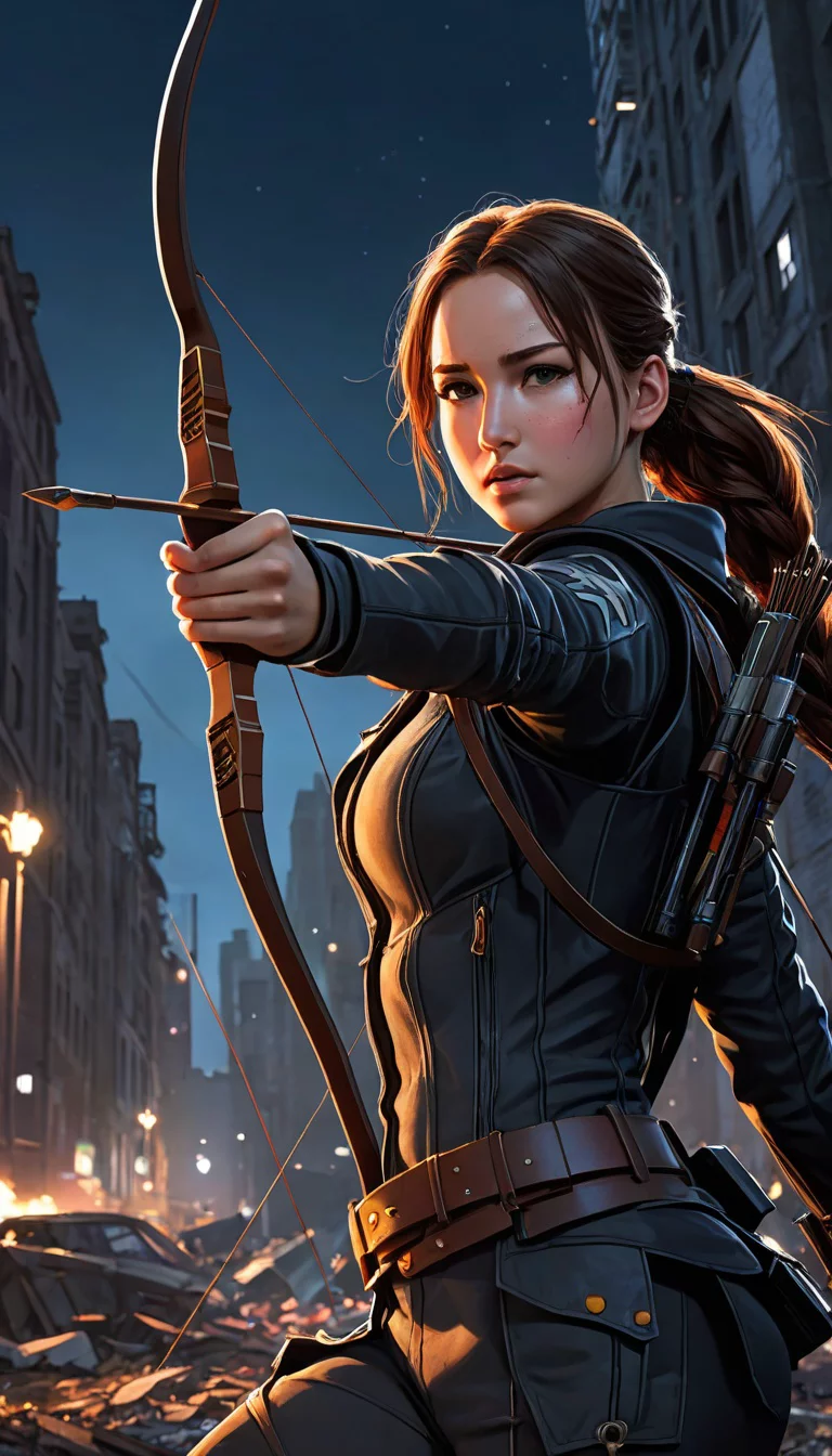 Chat with AI character: Katniss