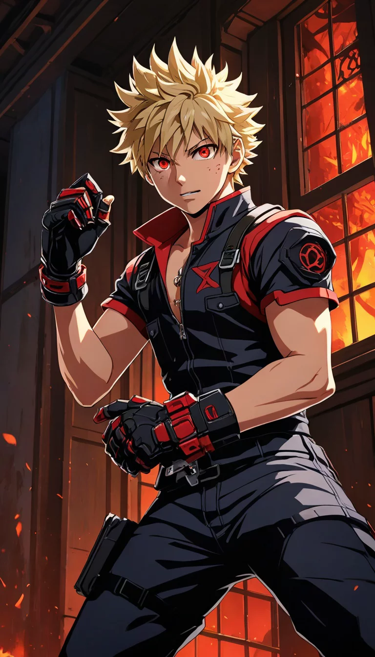 Chat with AI character: bakugo