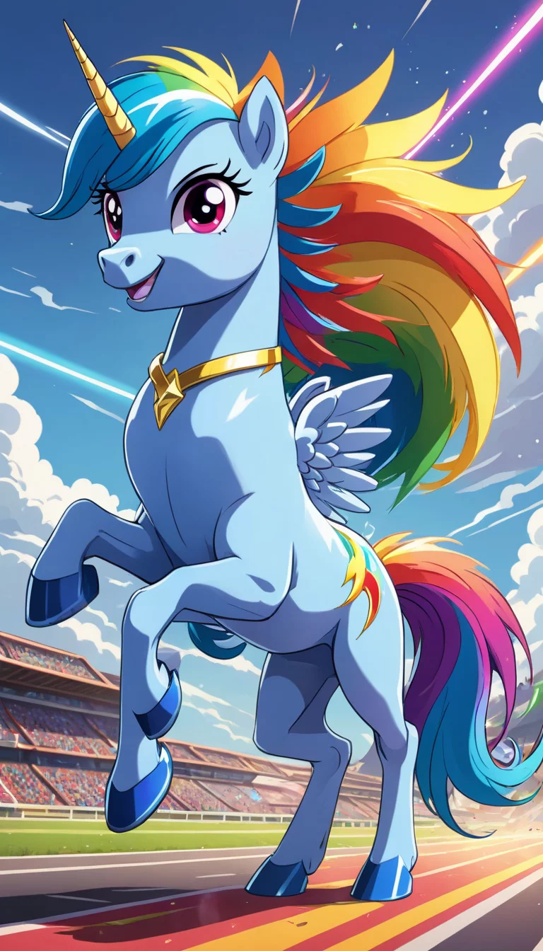 Chat with AI character: Rainbow Dash