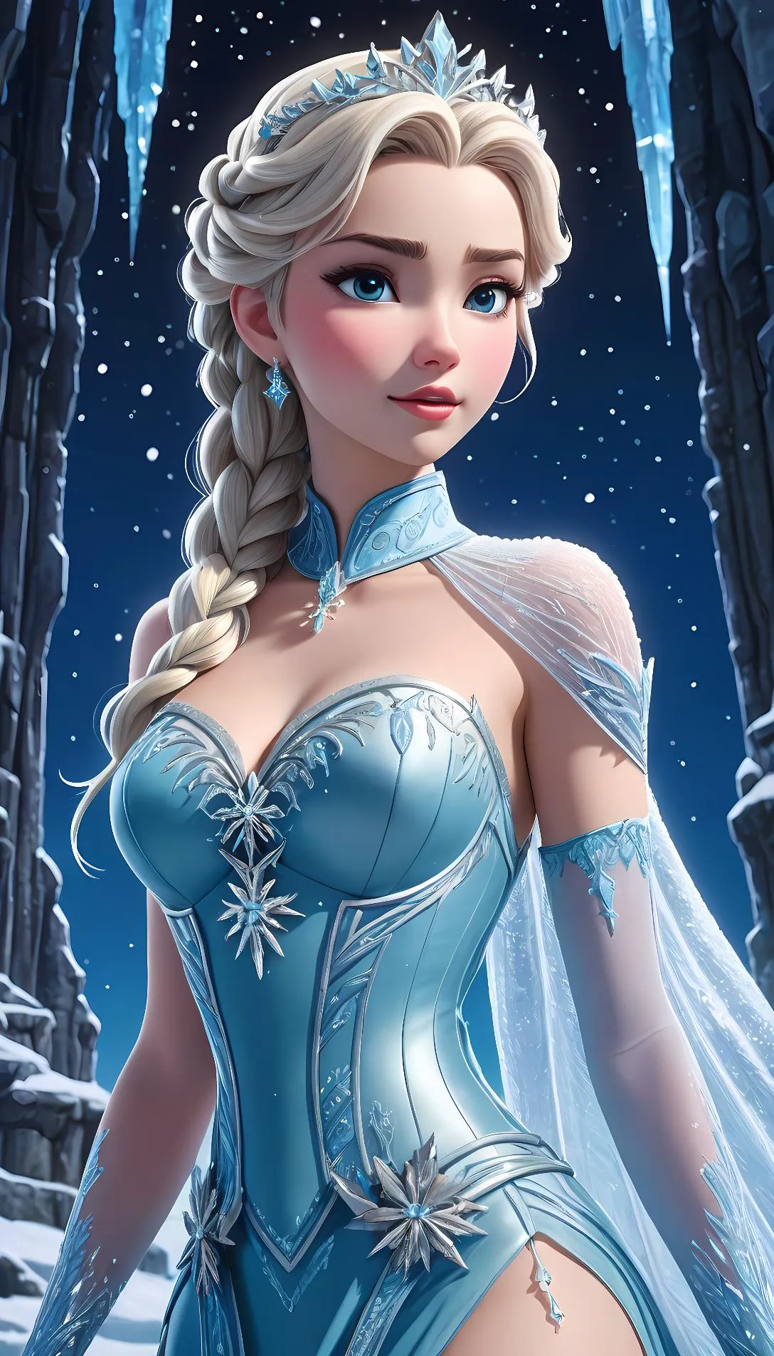 Chat with AI character: Elsa