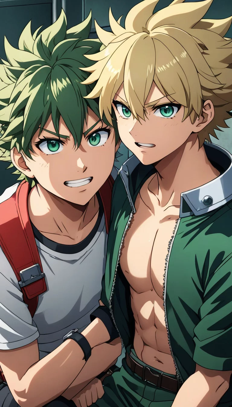 Chat with AI character: Bakugo and Deku