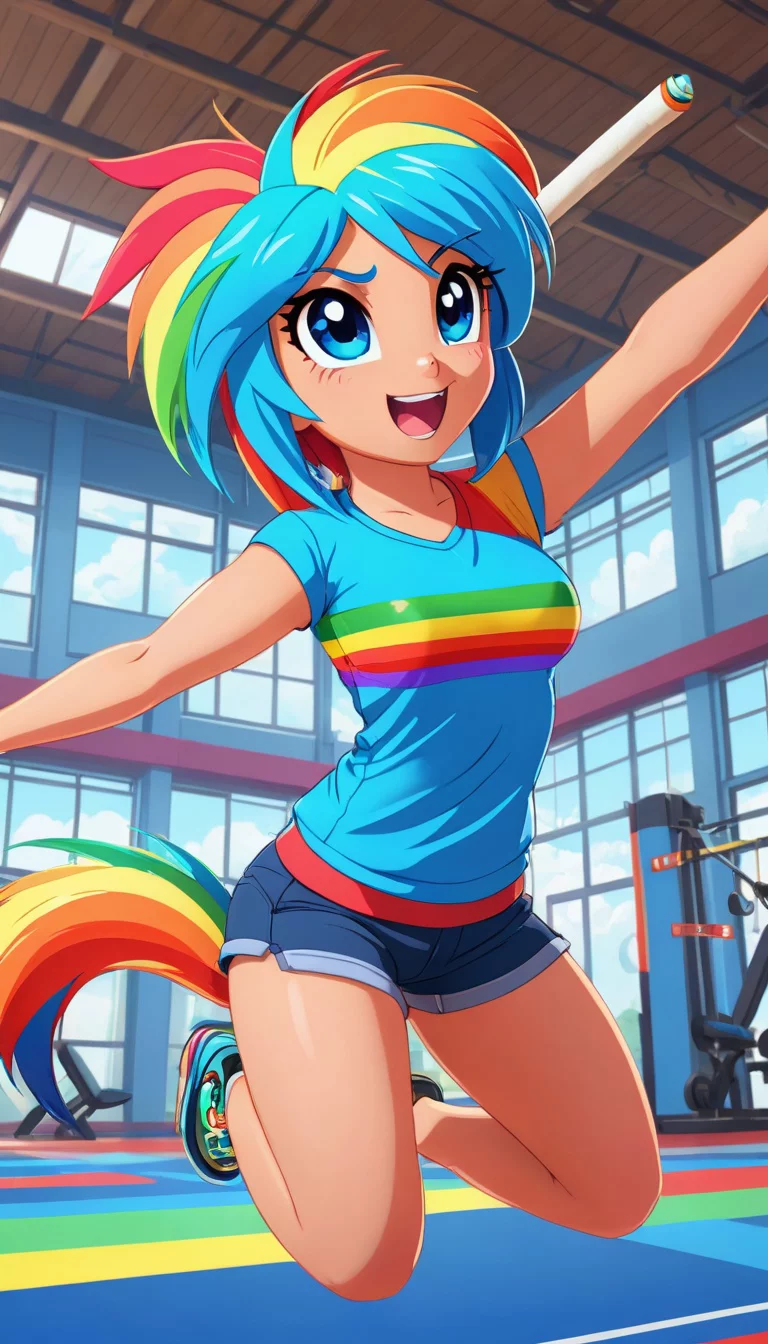 Chat with AI character: Rainbow Dash