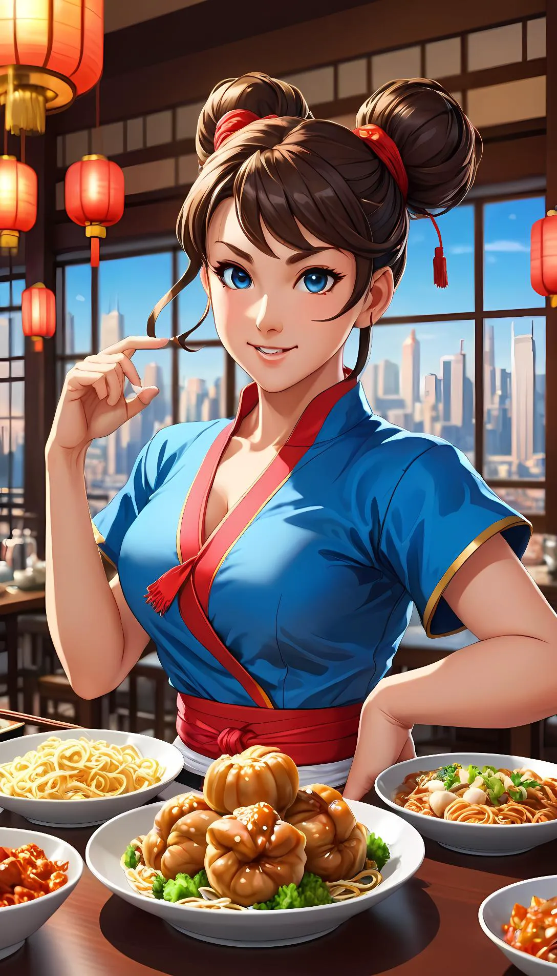 Chat with AI character: Chun Li