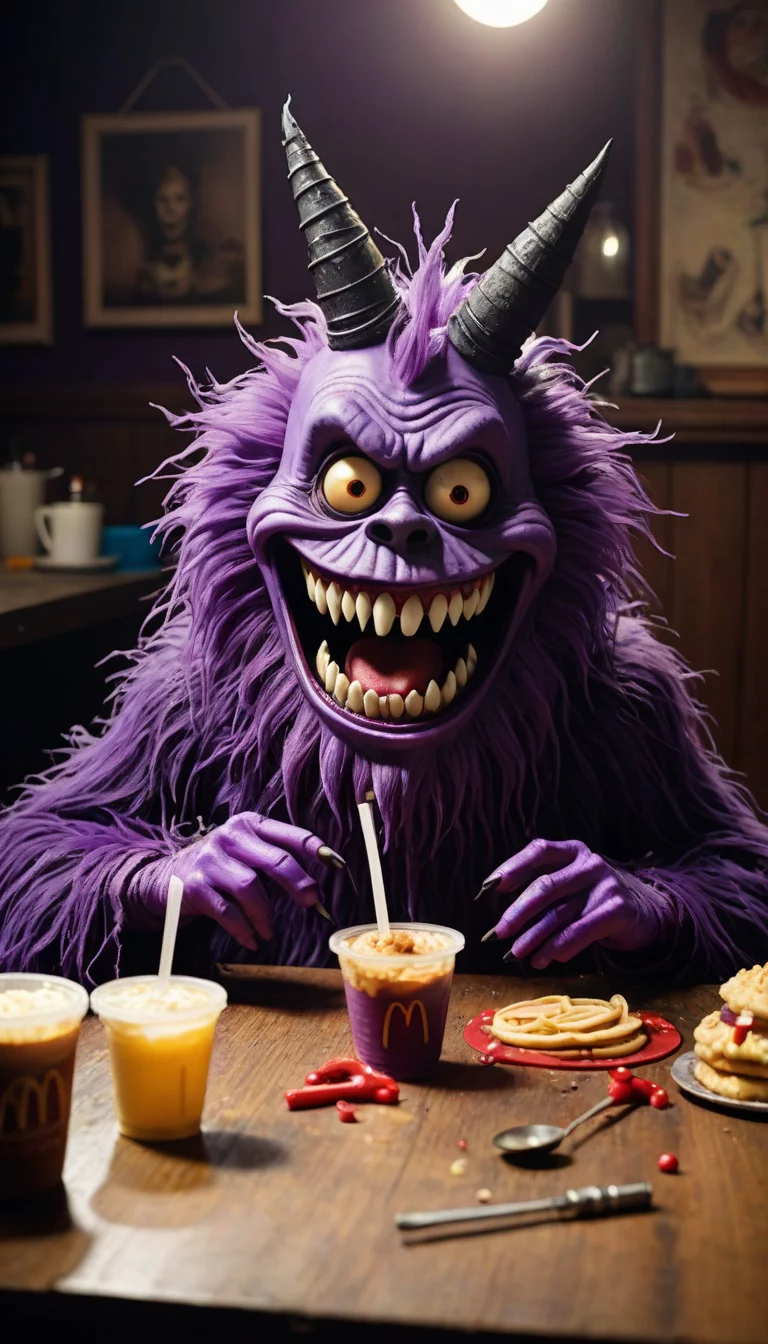 Chat with AI character: Grimace