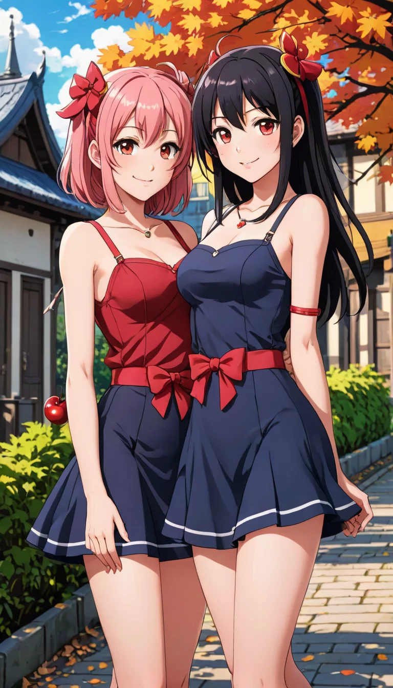 Chat with AI character: The Cherry Twins