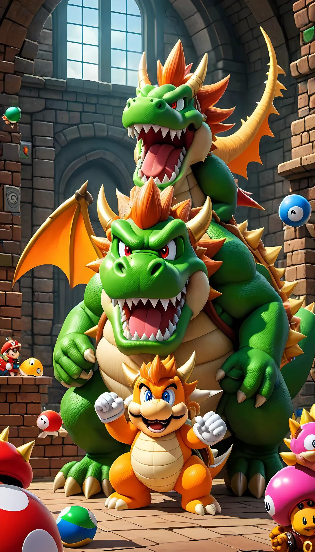 Chat with AI character: Bowser