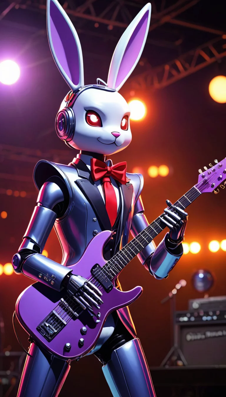 Chat with AI character: glamrock Bonnie