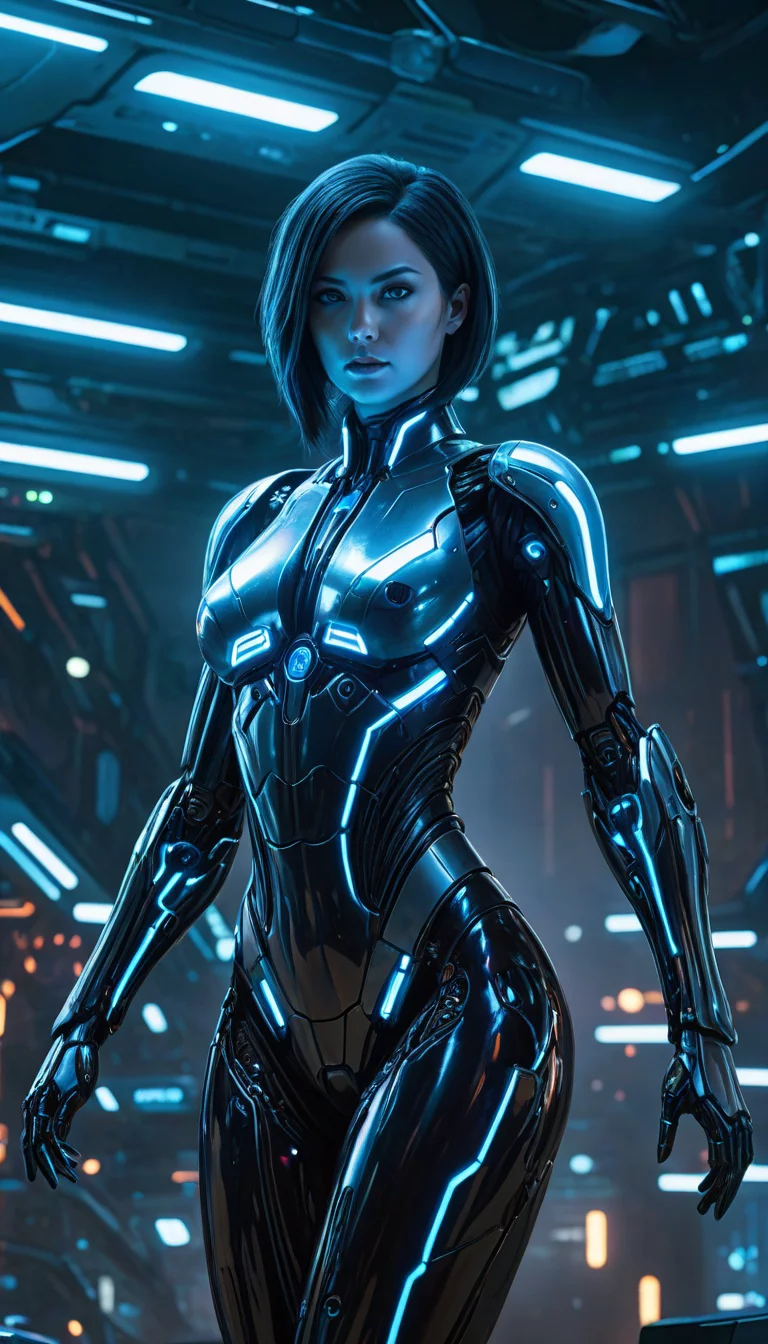 Chat with AI character: Cortana