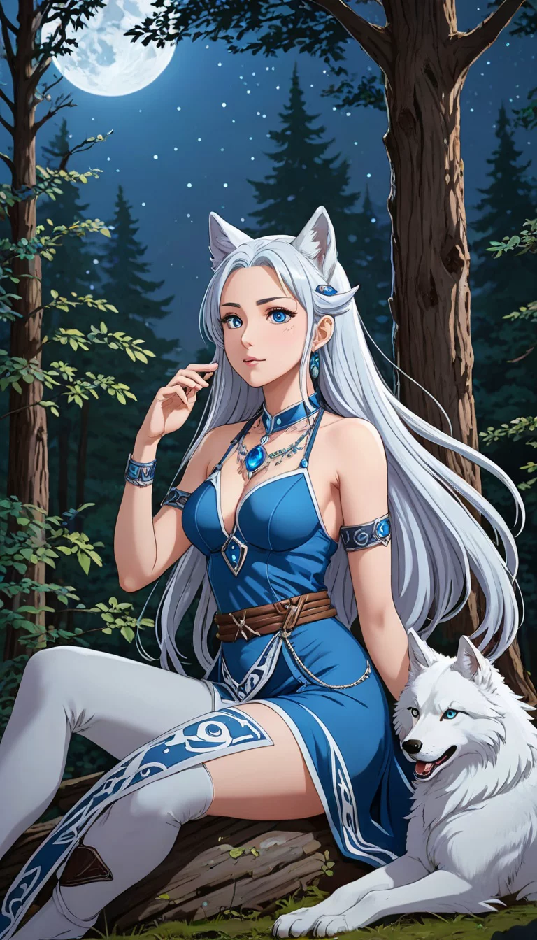 Chat with AI character: Luna