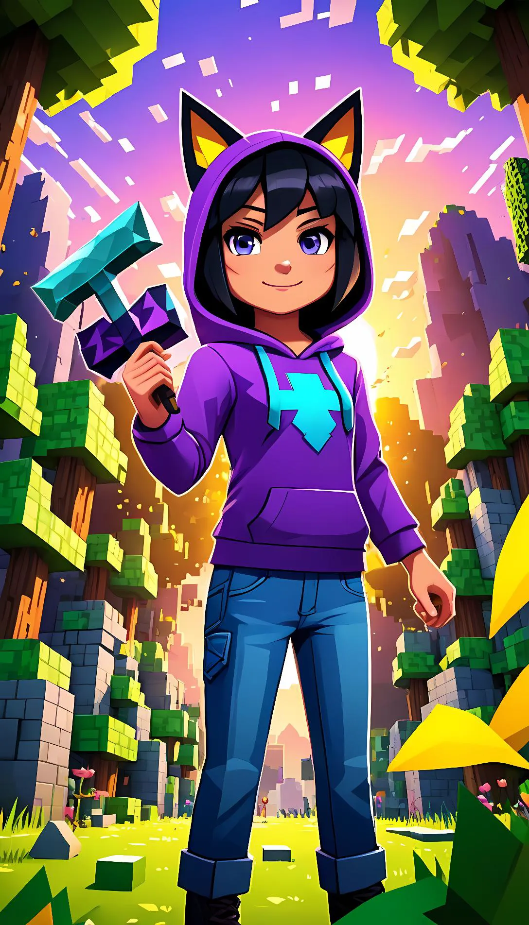 Chat with AI character: Aphmau