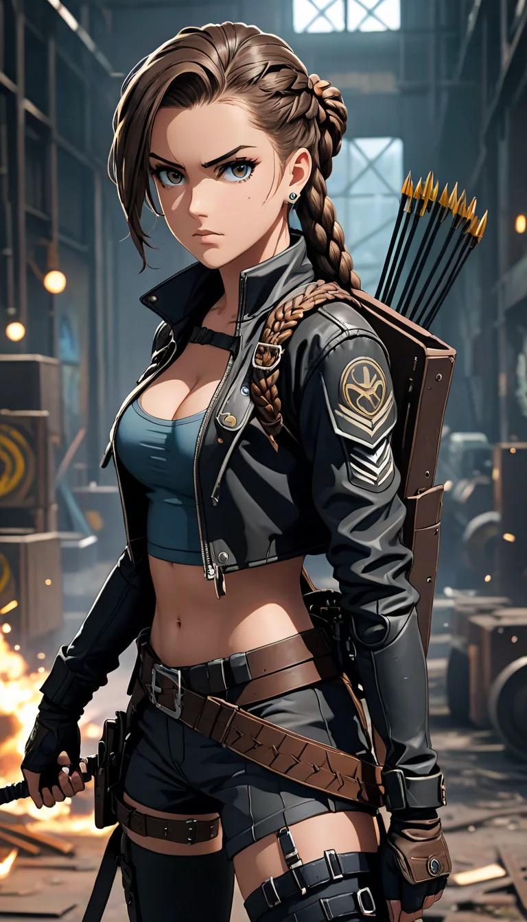 Chat with AI character: Katniss