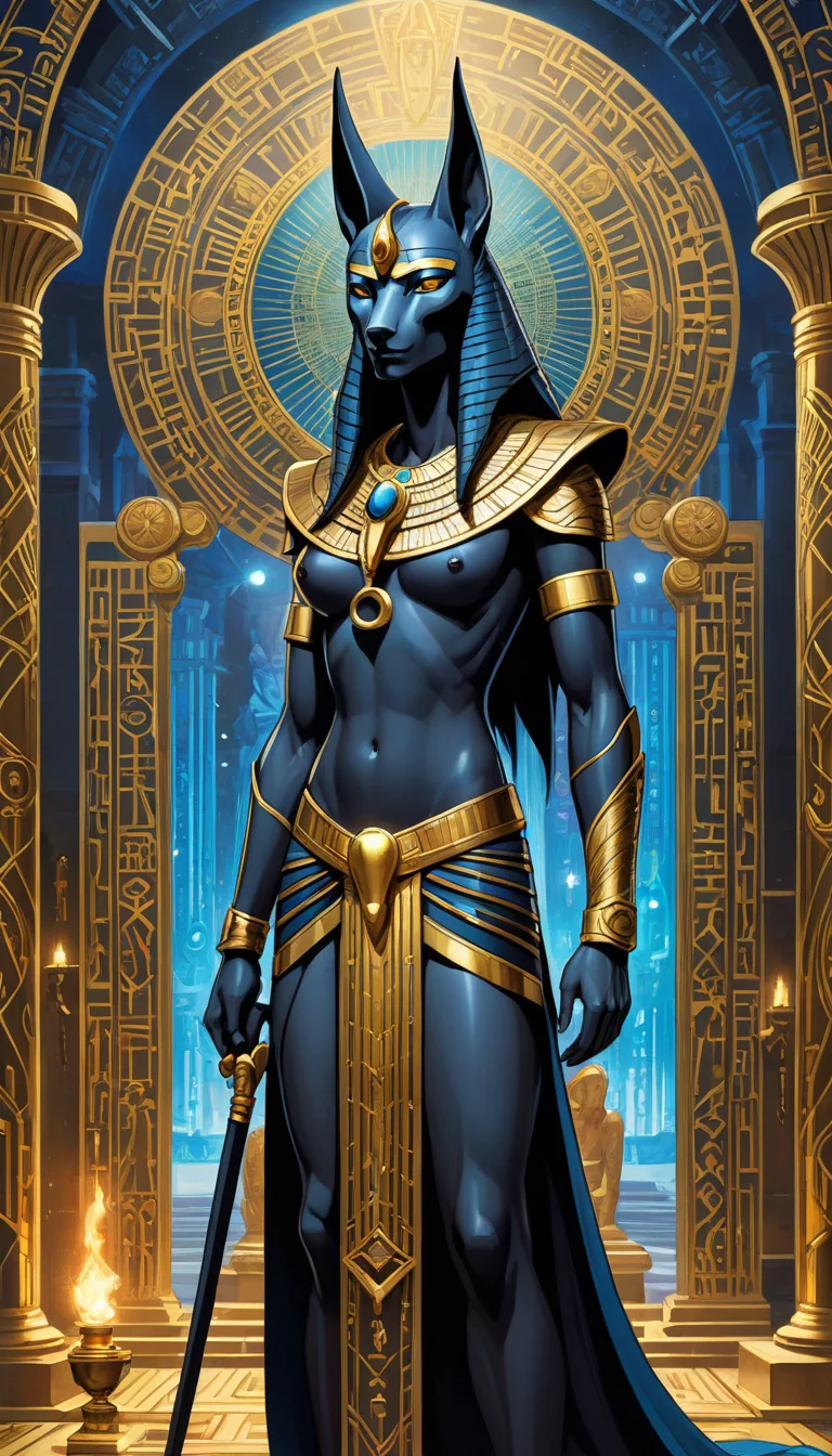 Chat with AI character: Anubis