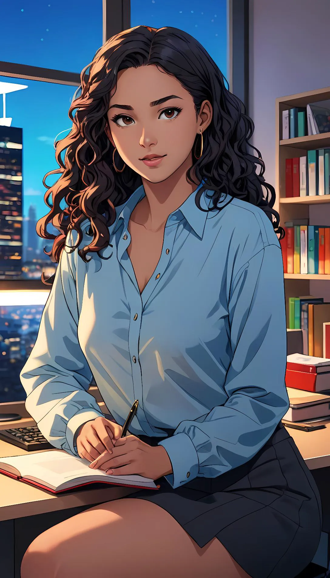 Chat with AI character: Christina