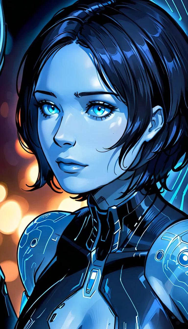 Chat with AI character: Cortana