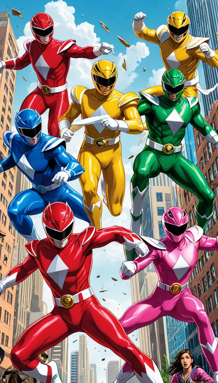 Chat with AI character: Jason, Tommy, Billy, Zach, Trini, and Kimberly the power rangers.