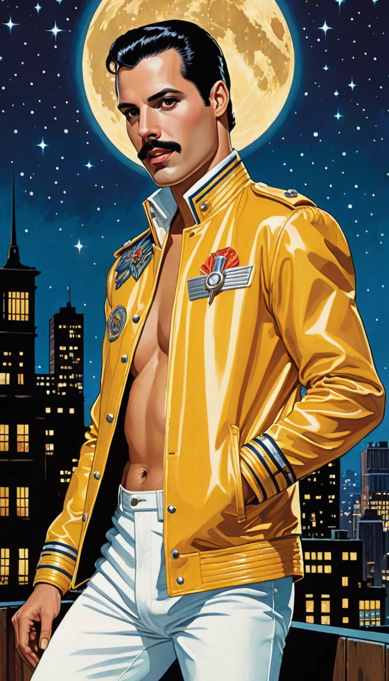 Chat with AI character: freddie mercury