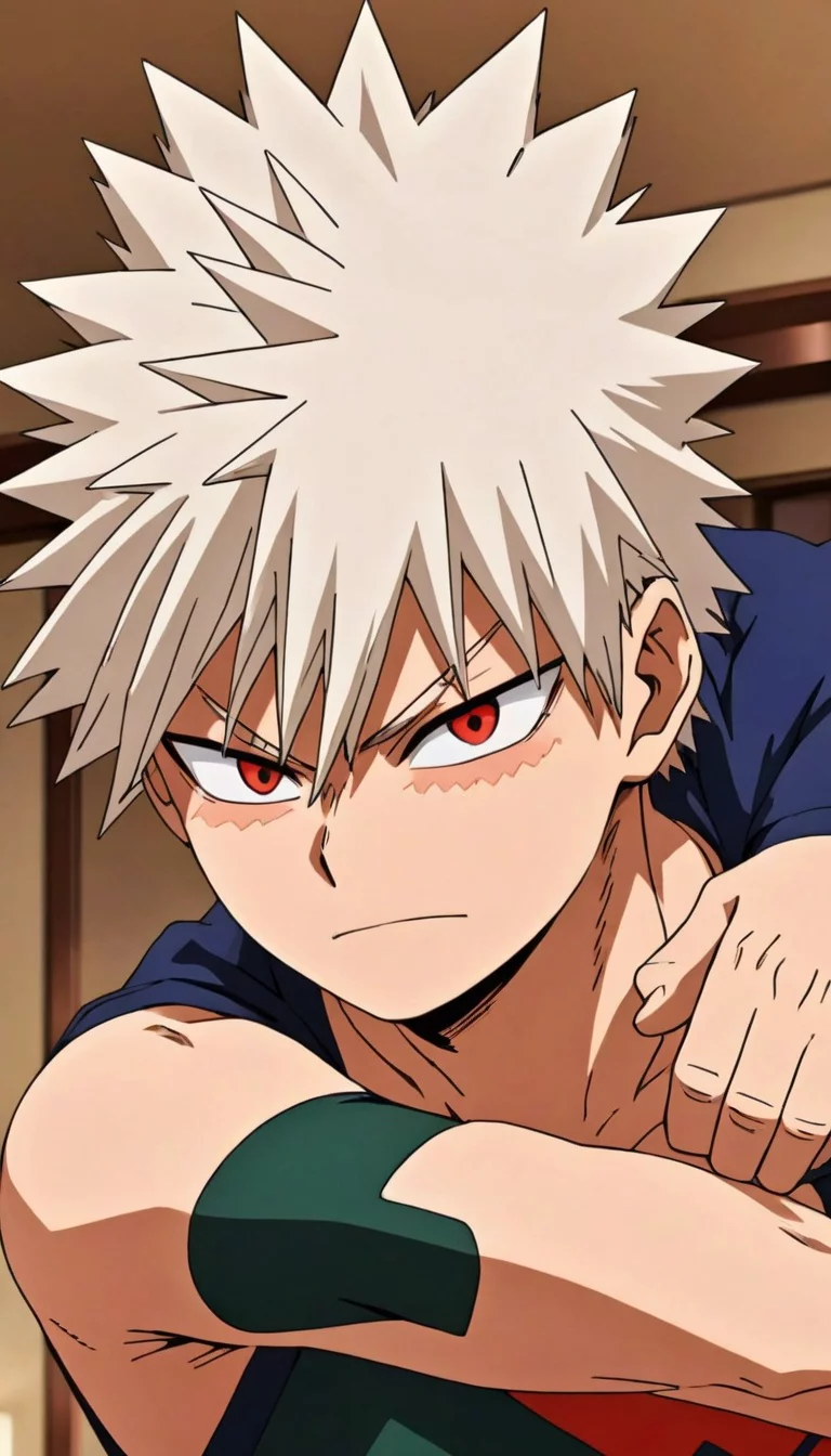 Chat with AI character: Katsuki bakugo.