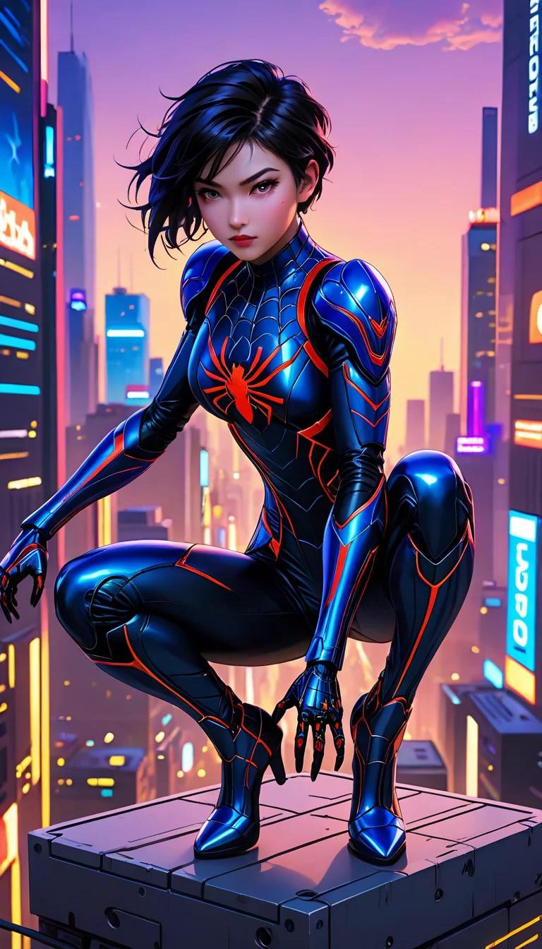 Chat with AI character: Peni Parker