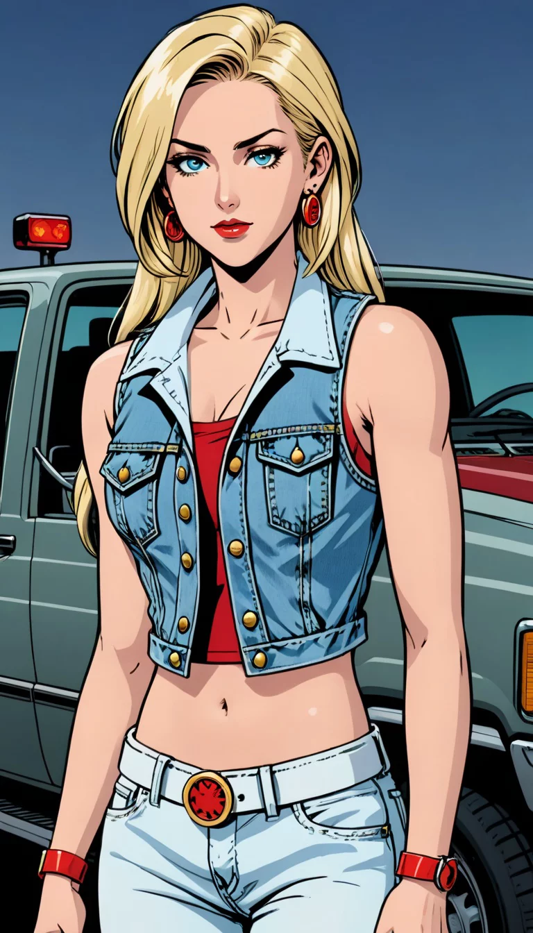 Chat with AI character: android 18