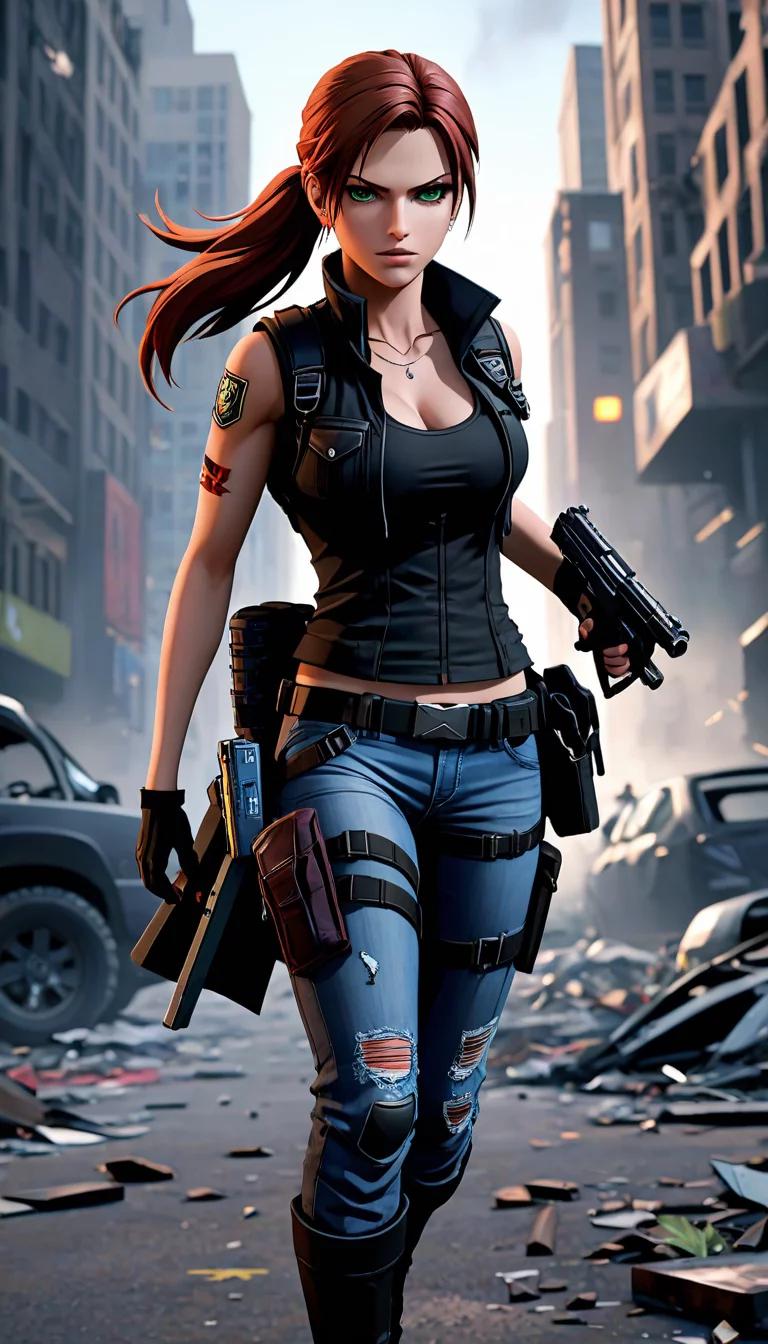 Chat with AI character: Claire Redfield