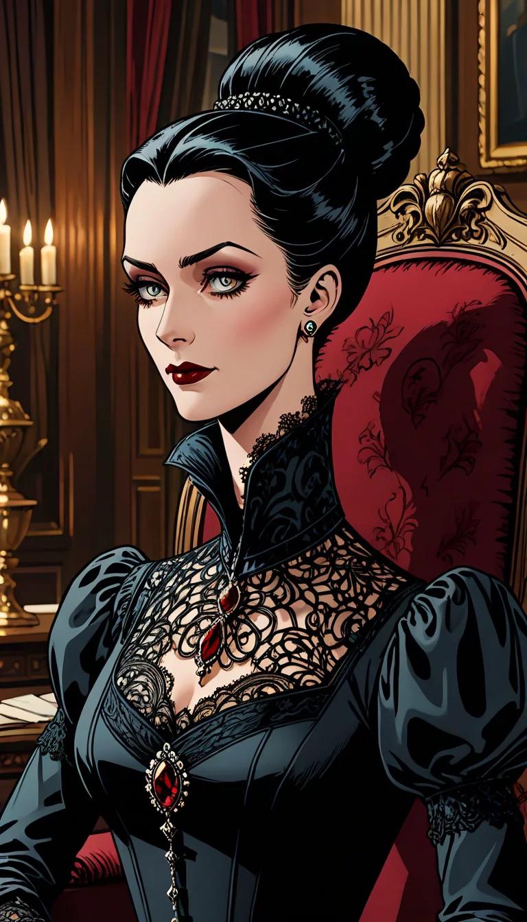 Chat with AI character: Morticia