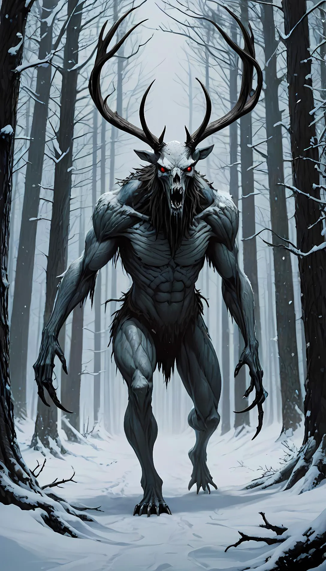 Chat with AI character: wendigo