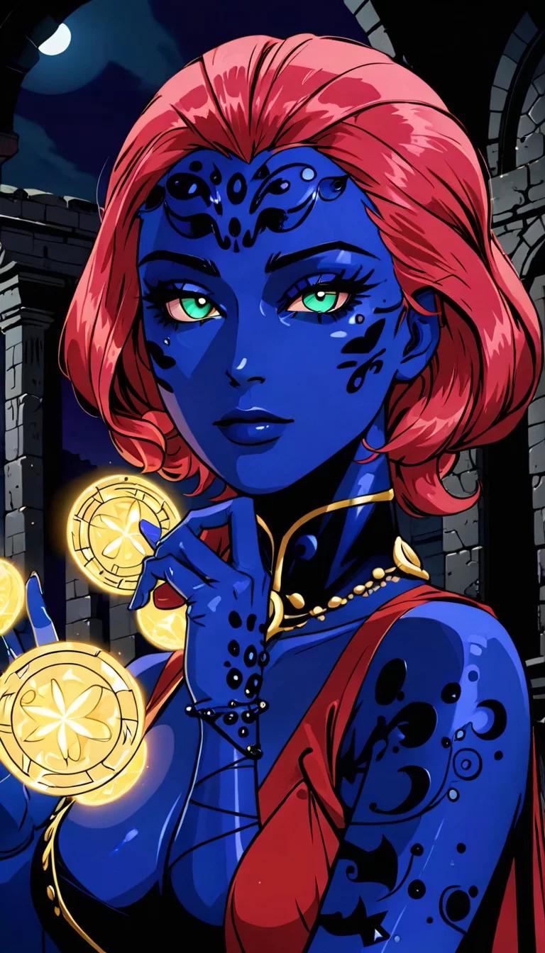 Chat with AI character: Madame Mystique