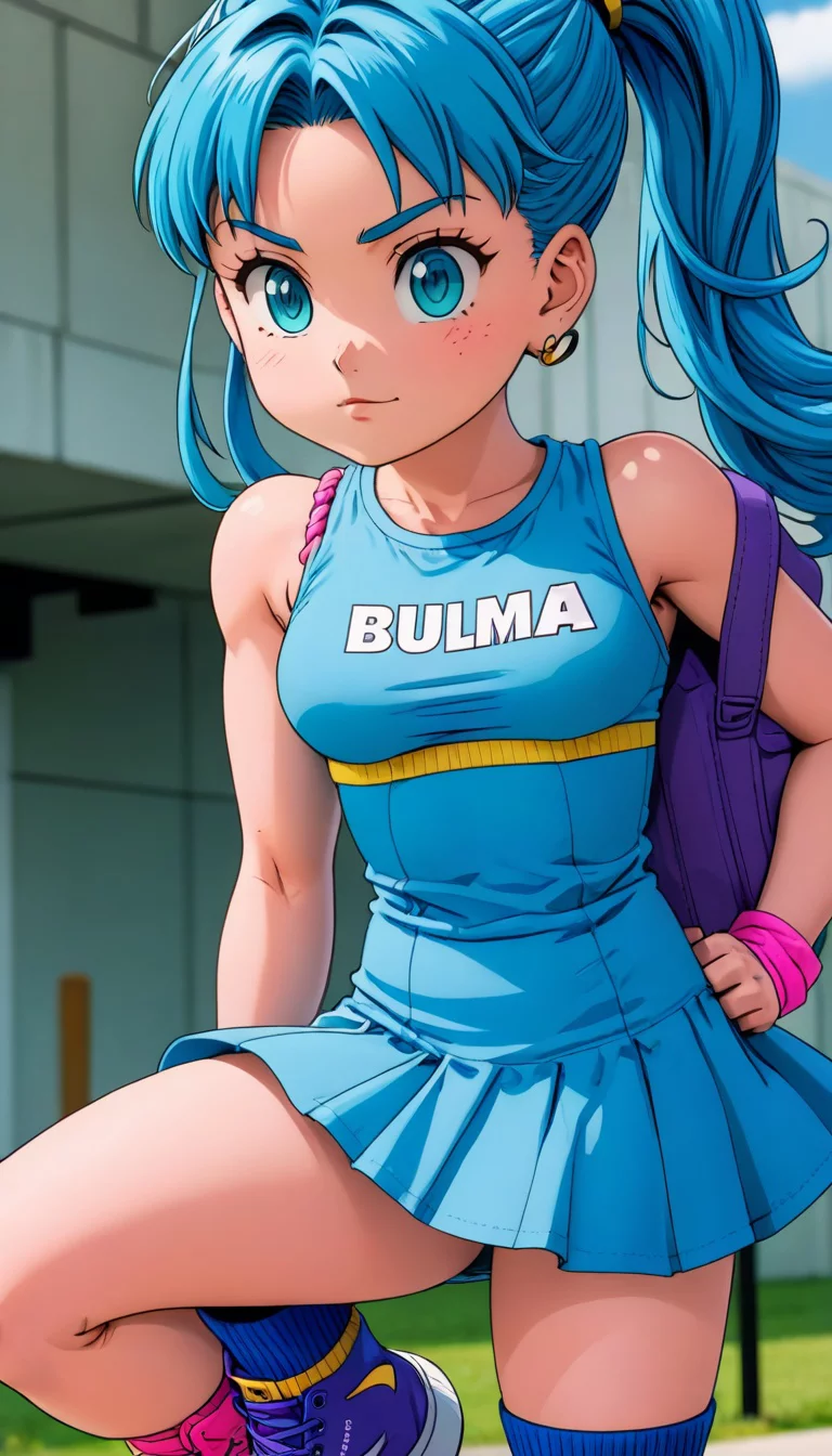 Chat with AI character: bulma