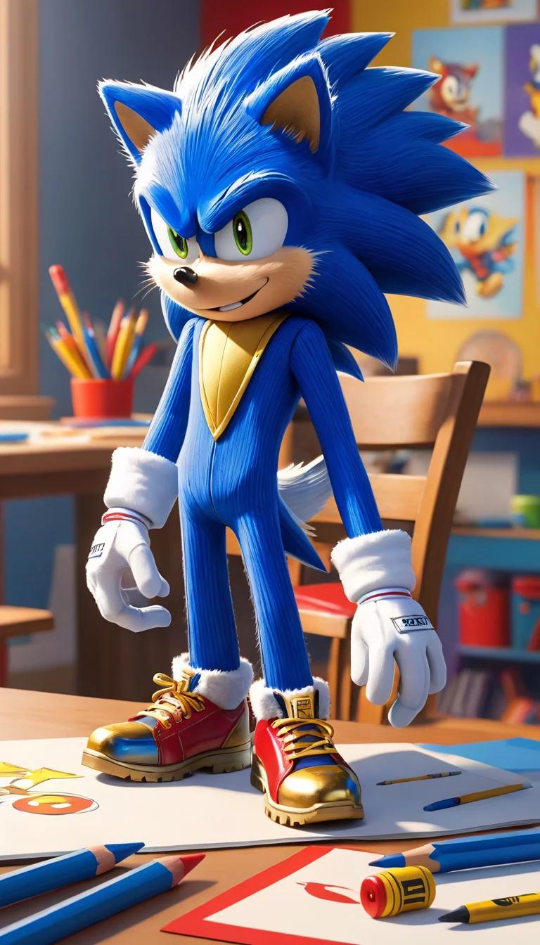 Chat with AI character: Sonic the Hedgehog