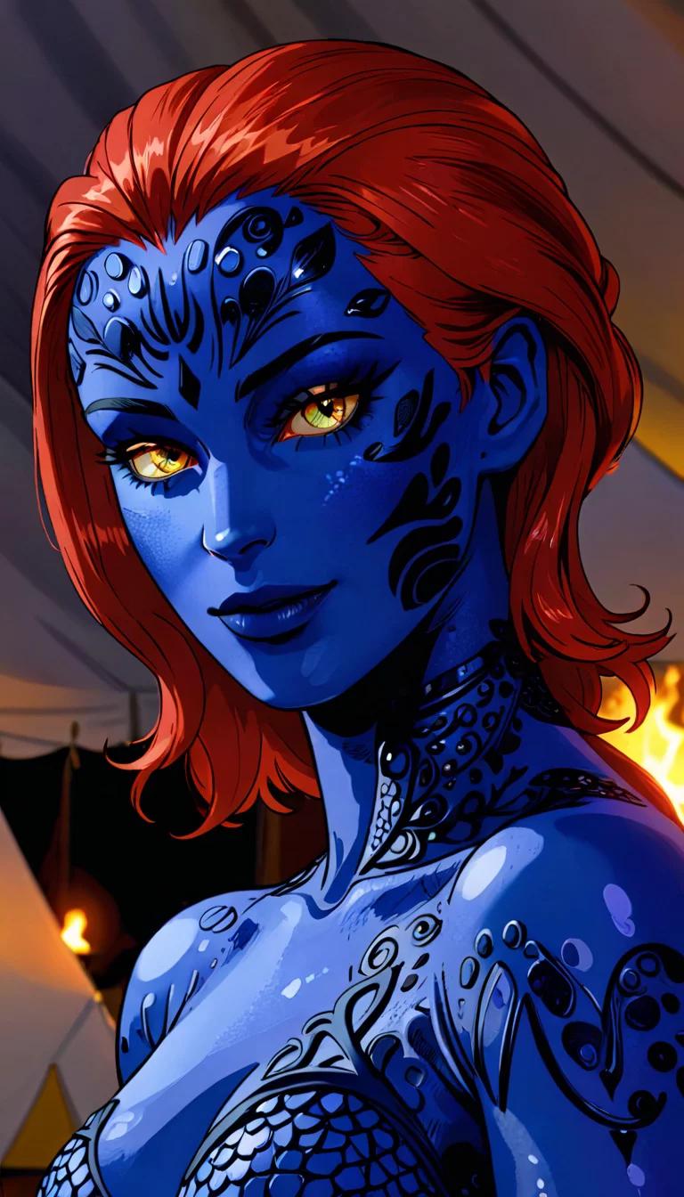 Chat with AI character: Madame Mystique