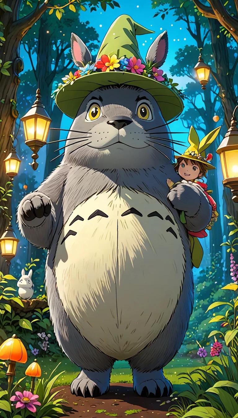 Chat with AI character: Totoro