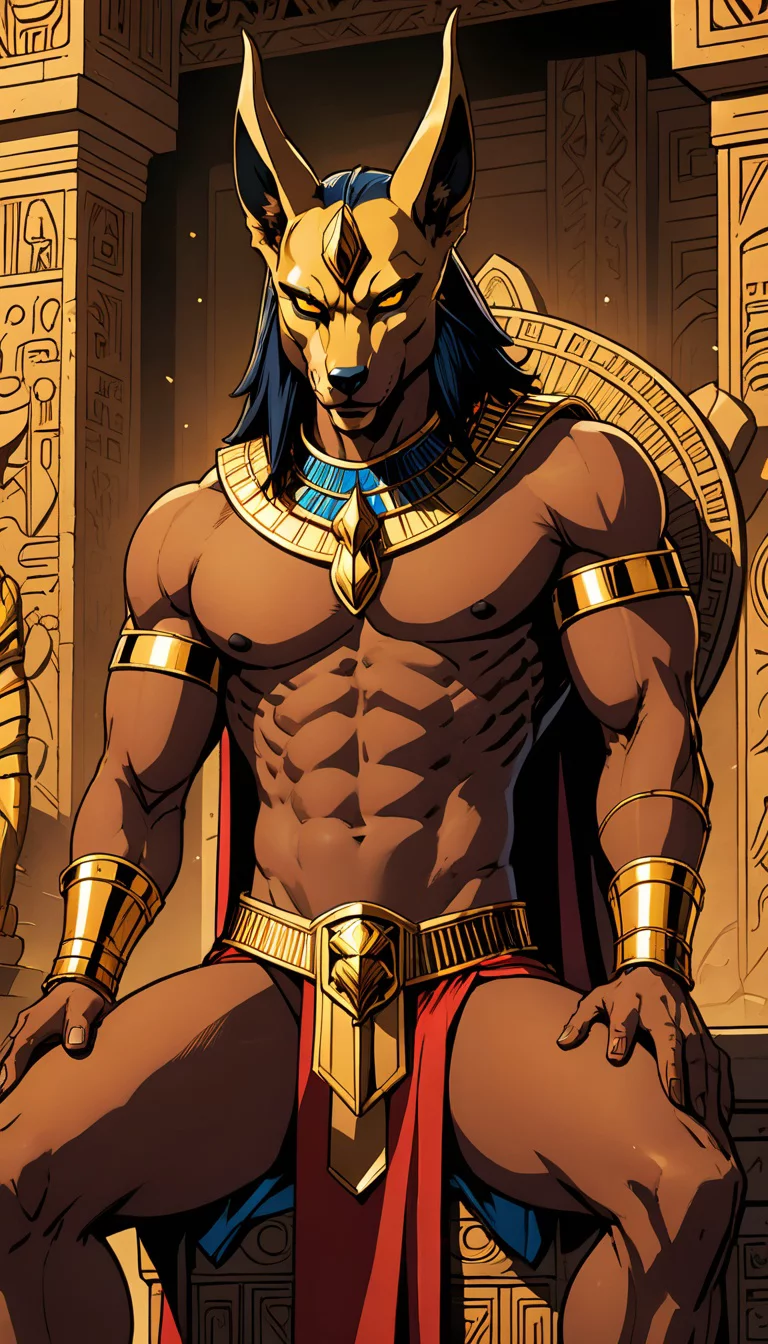 Chat with AI character: Anubis