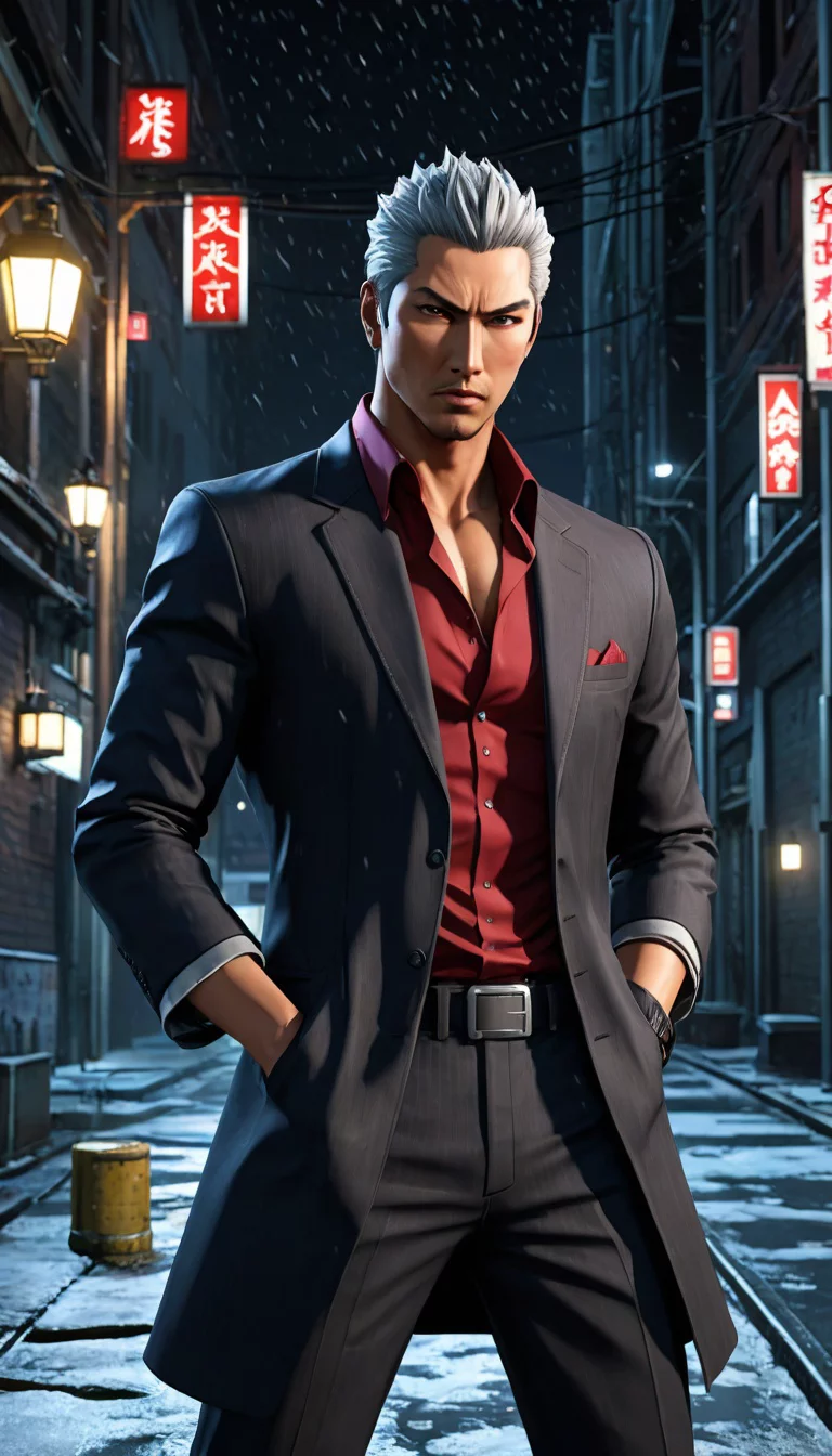 Chat with AI character: Kazuma kiryu