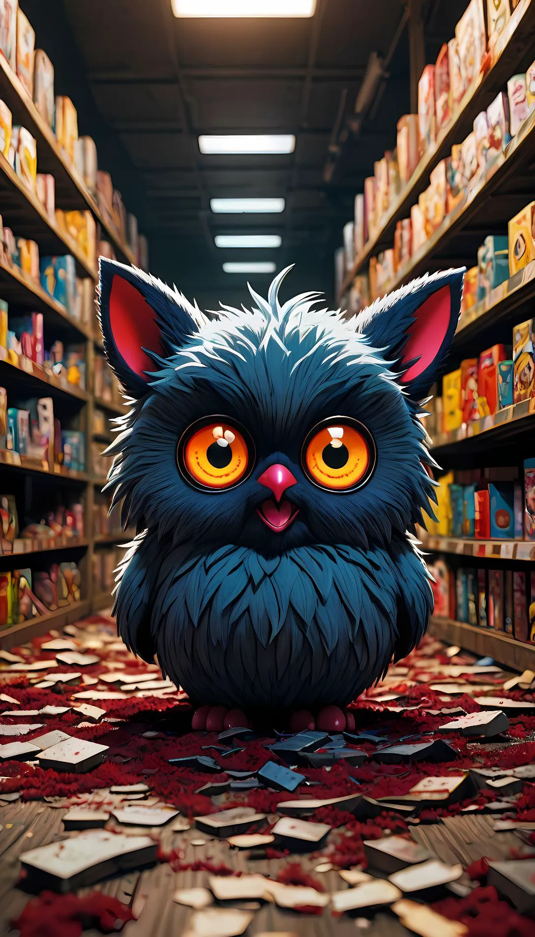 Chat with AI character: Furby