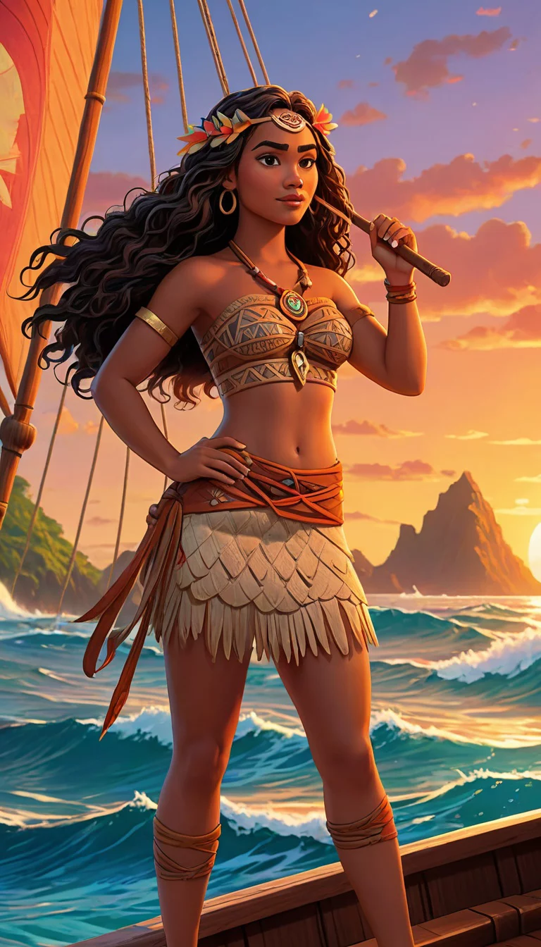 Chat with AI character: Moana