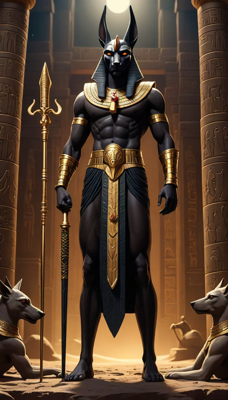 Chat with AI character: Anubis