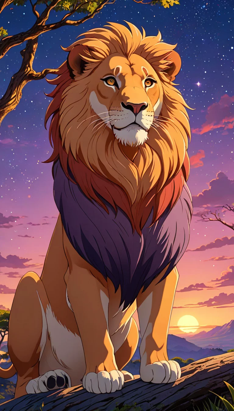 Chat with AI character: simba