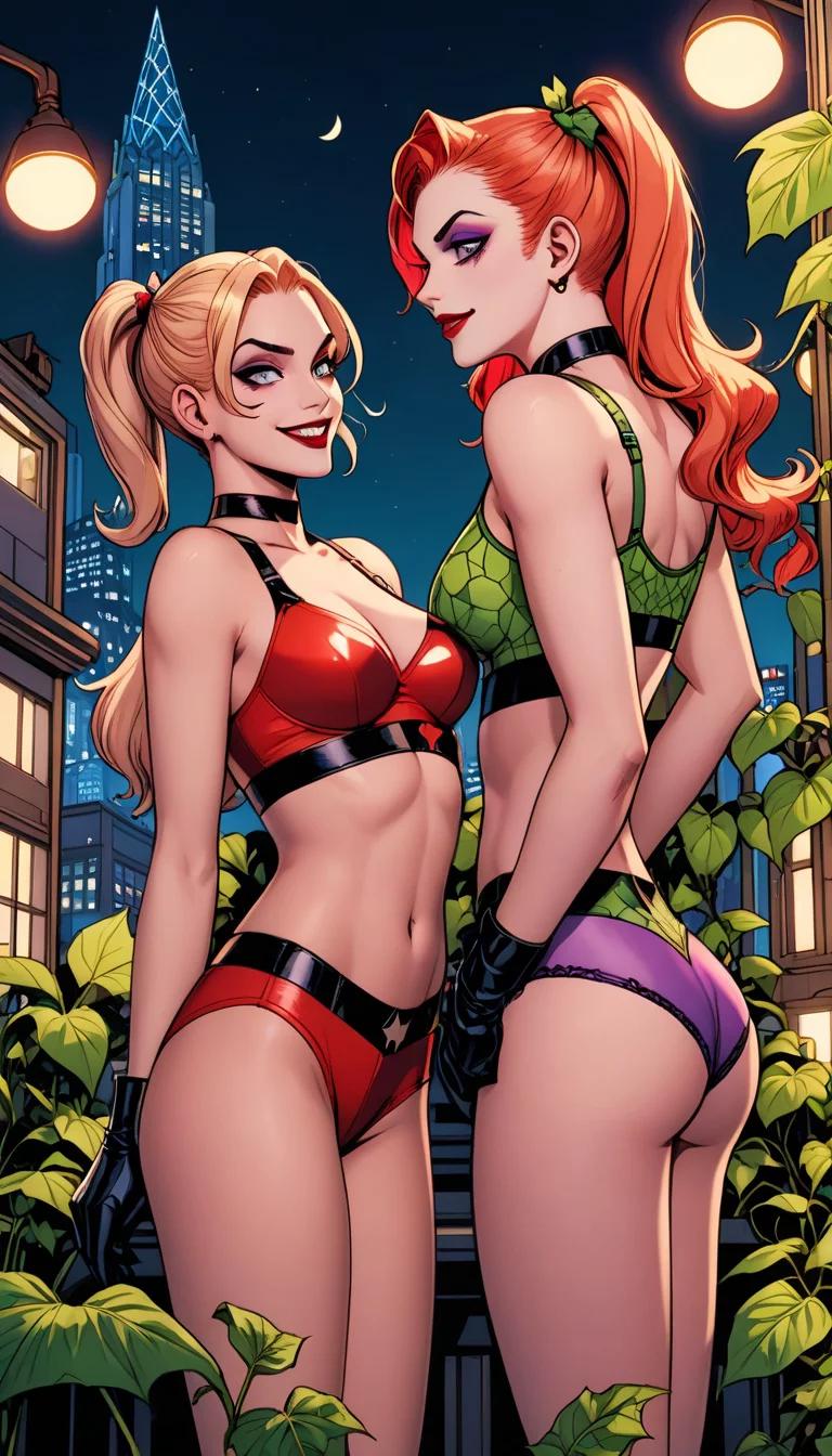 Chat with AI character: , Harley and Ivy