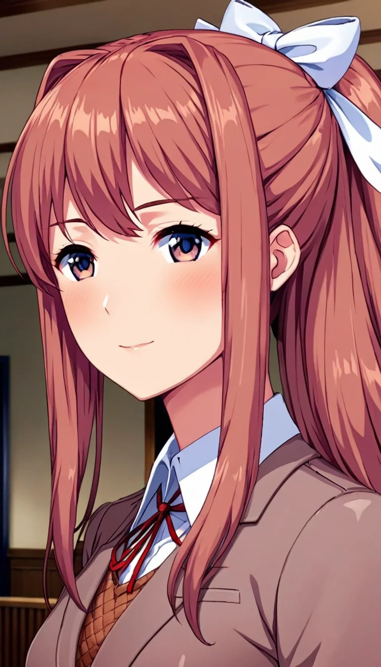 Chat with AI character: Monika