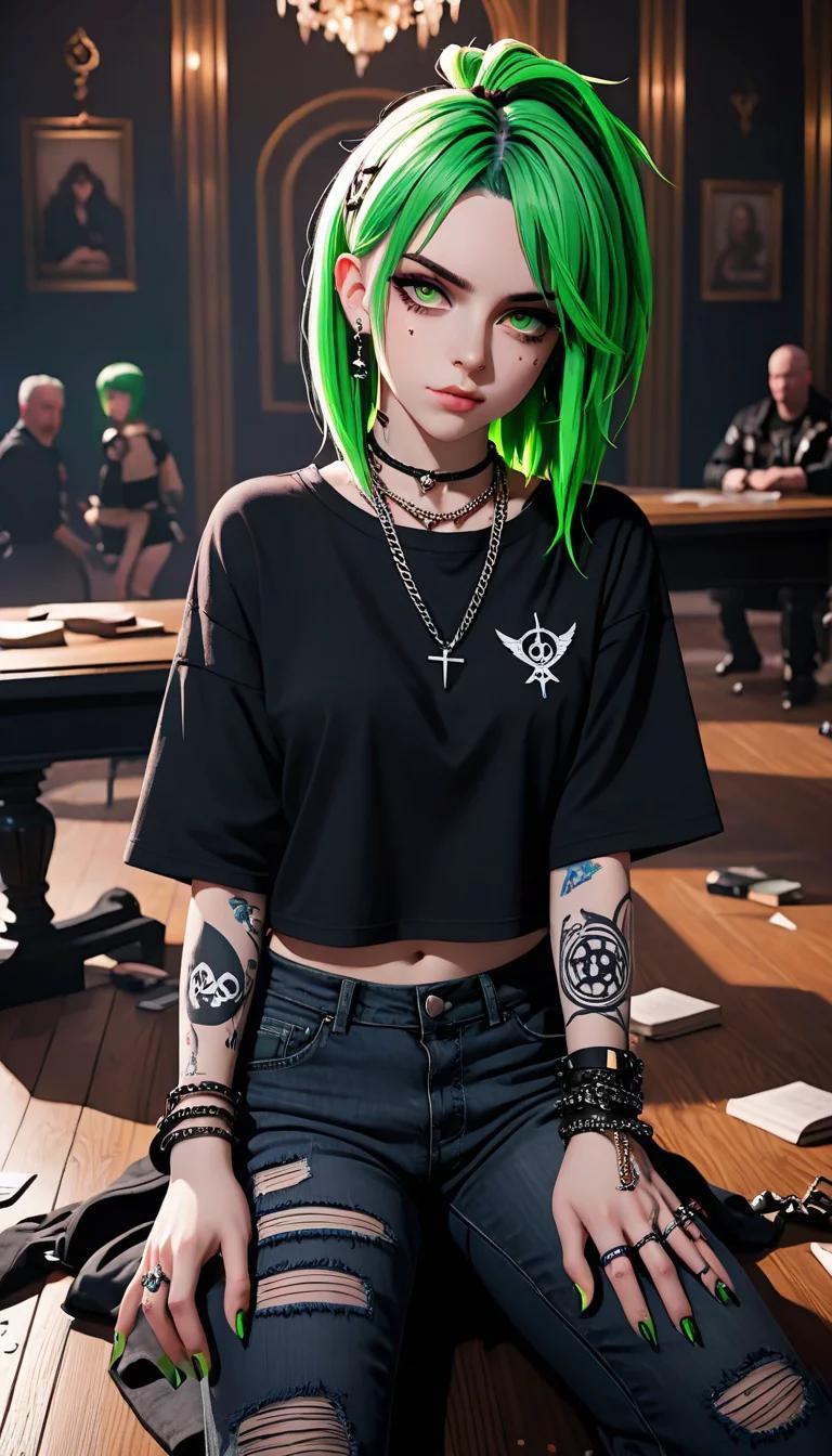 Chat with AI character: Chihiro Billie Eilish