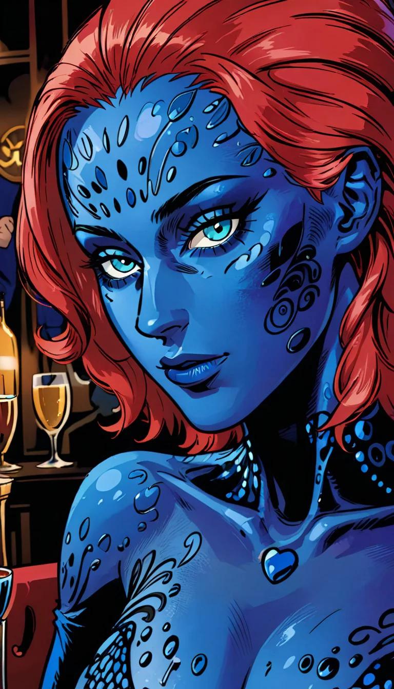 Chat with AI character: Mystique Valentine