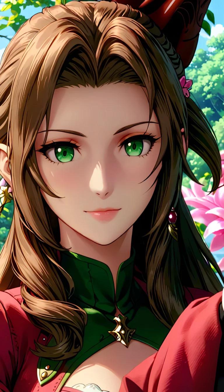 Chat with AI character: Aerith